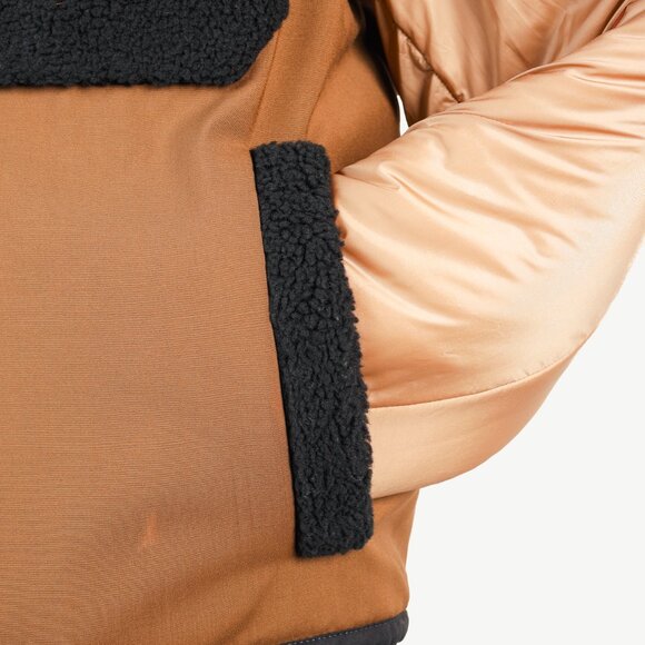 Fendi Reversible Black Wool Fleece & Brown Patchwork Jacket - Picture 12 of 15